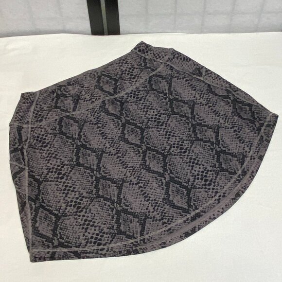 DSG Dicks Sporting Goods Mini Active Skort Knit Snake Python Print Black Grey S - Picture 8 of 12